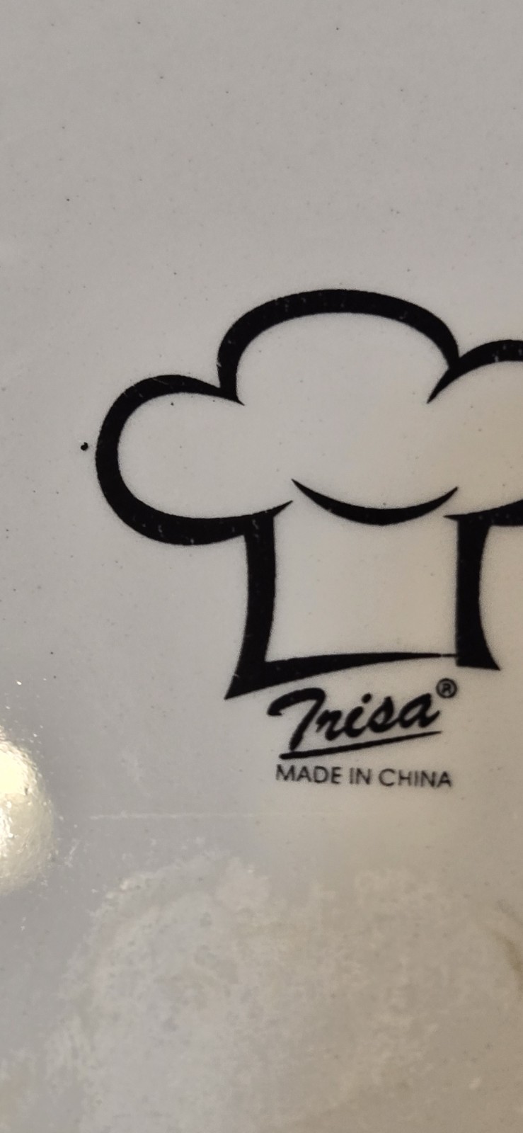 Ceramic Trivet Art Tile Fat Chef Black, White & Red 8″