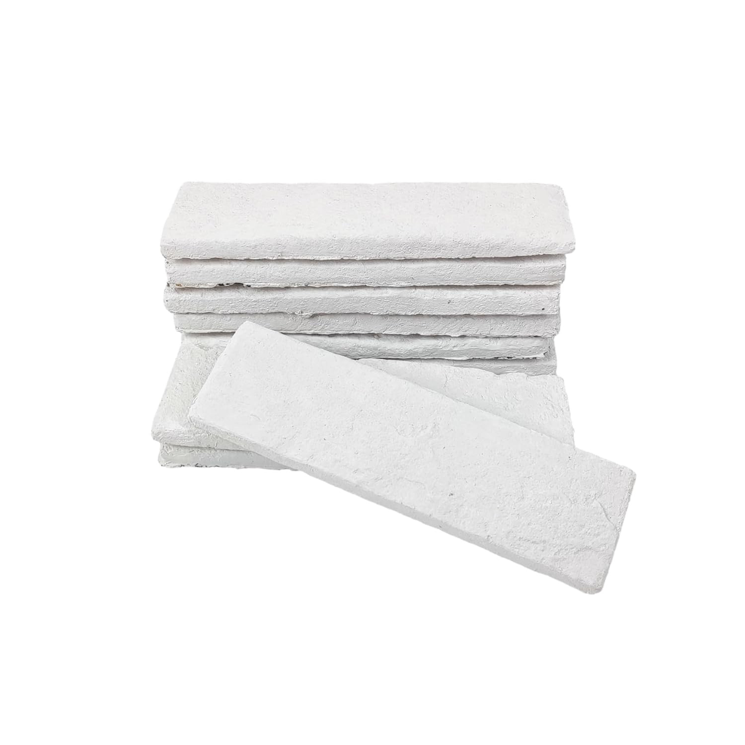 20 Pcs White Faux Brick Veneers for Indoor/Outdoor Wall Decoration