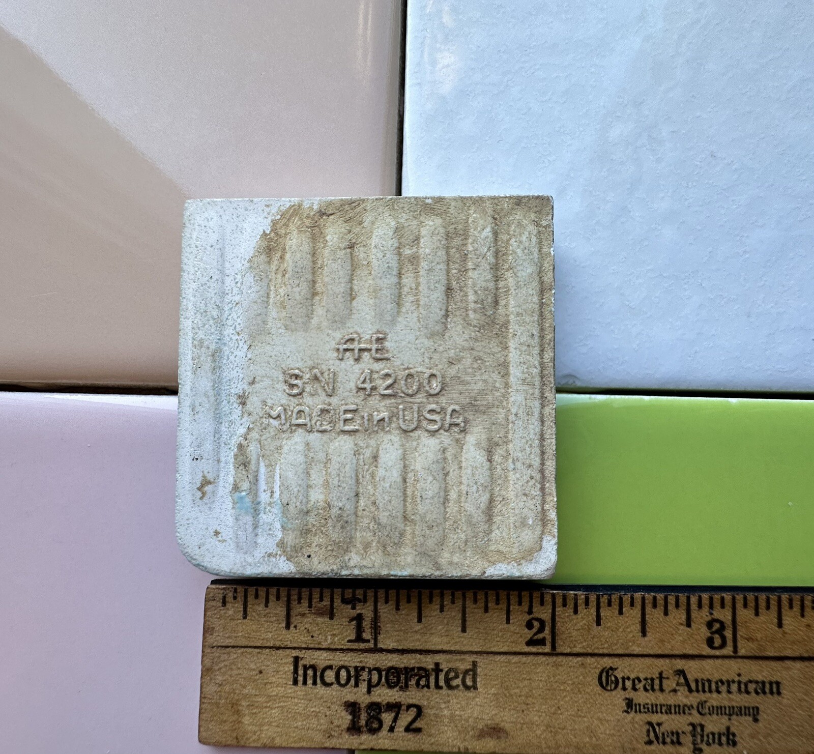 Robin’s Egg Blue: 2″ X 2″ X 5/16″ Glossy Ceramic Surface Bullnose Corner Tile