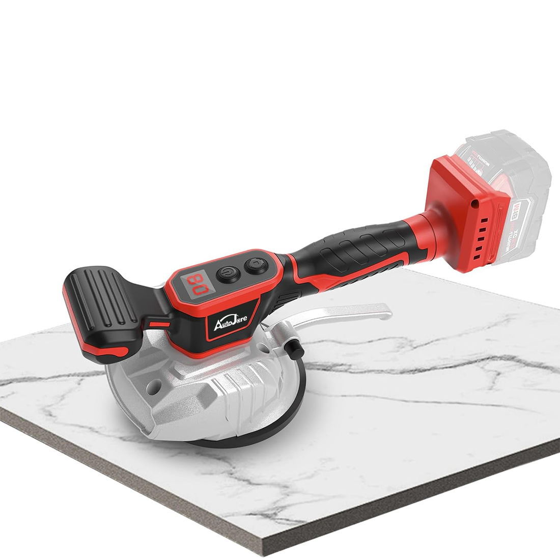 Tile Vibration Leveling Machine for Milwaukee 18V Battery , 5 Adjustable Speed