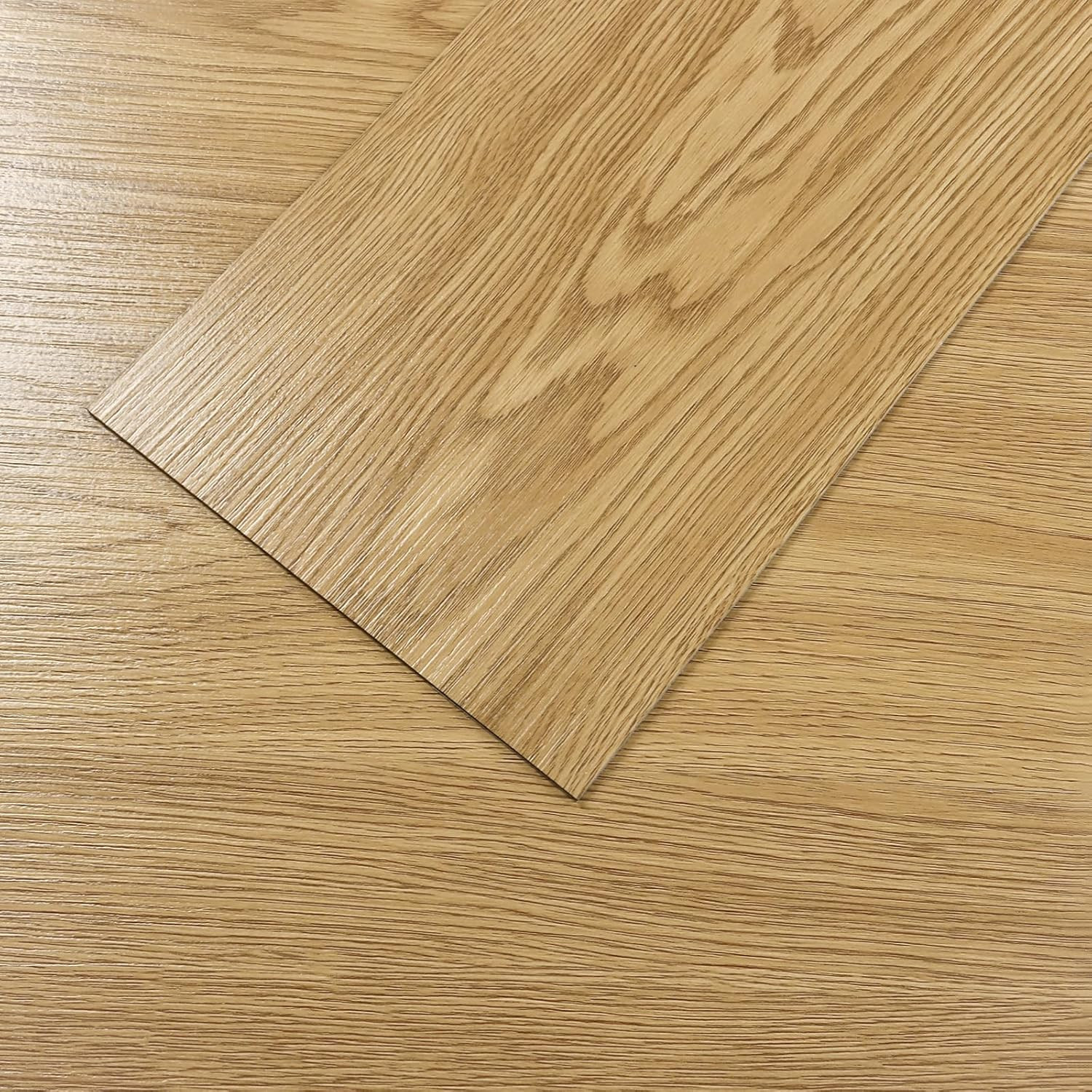 Natural Brown Peel & Stick Vinyl Plank Flooring – 32 Pack, 47 Sq.Ft.