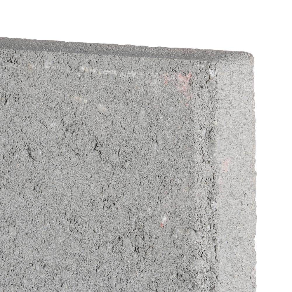16 in. x 16 in. x 1.77 in. Pewter Square Concrete Step Stone NEW