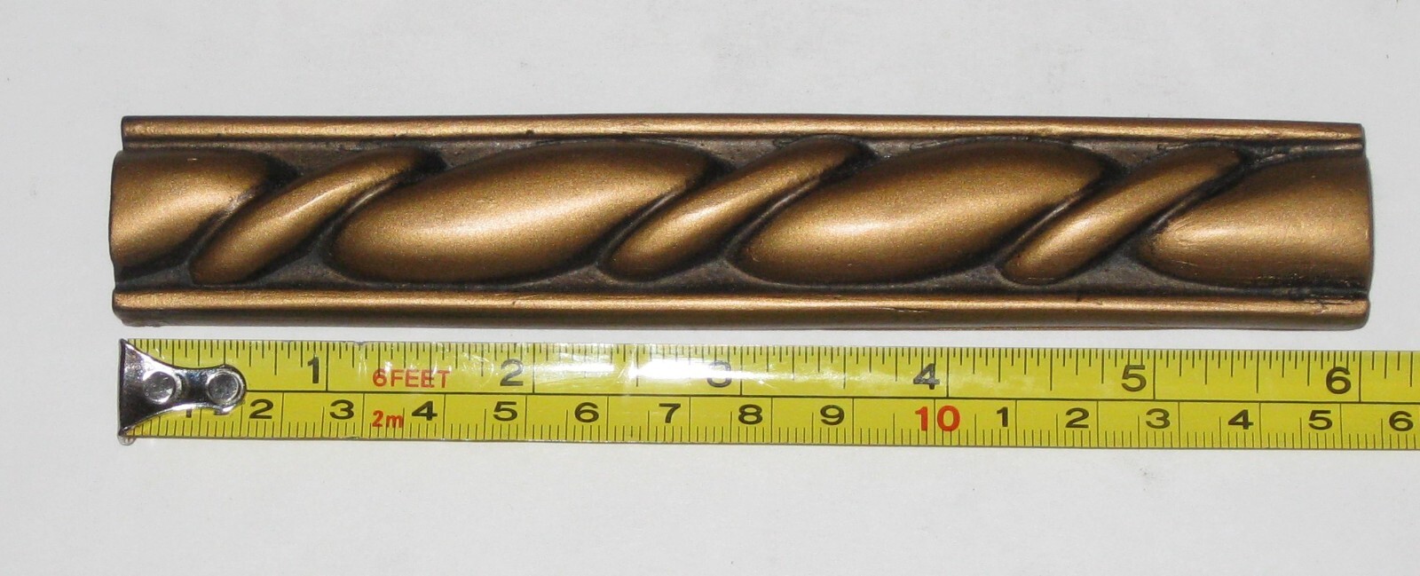 1″x6″ Paddington Bronze Metal Resin Pencil Accent Wall Tile – Lot of 16 pcs
