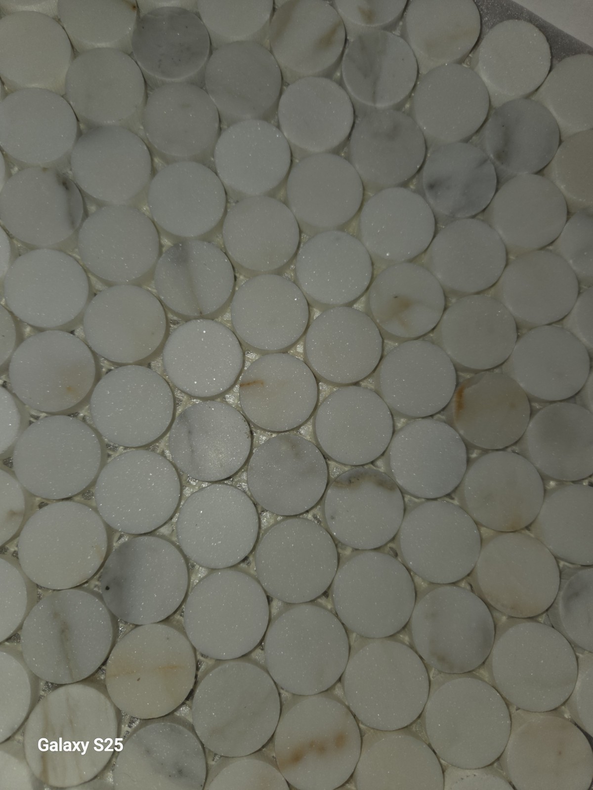 Mir Mosaic Tuscany Calacatta Gold Marble Mosaic Tile Fiesole Honed 11.2×11.5
