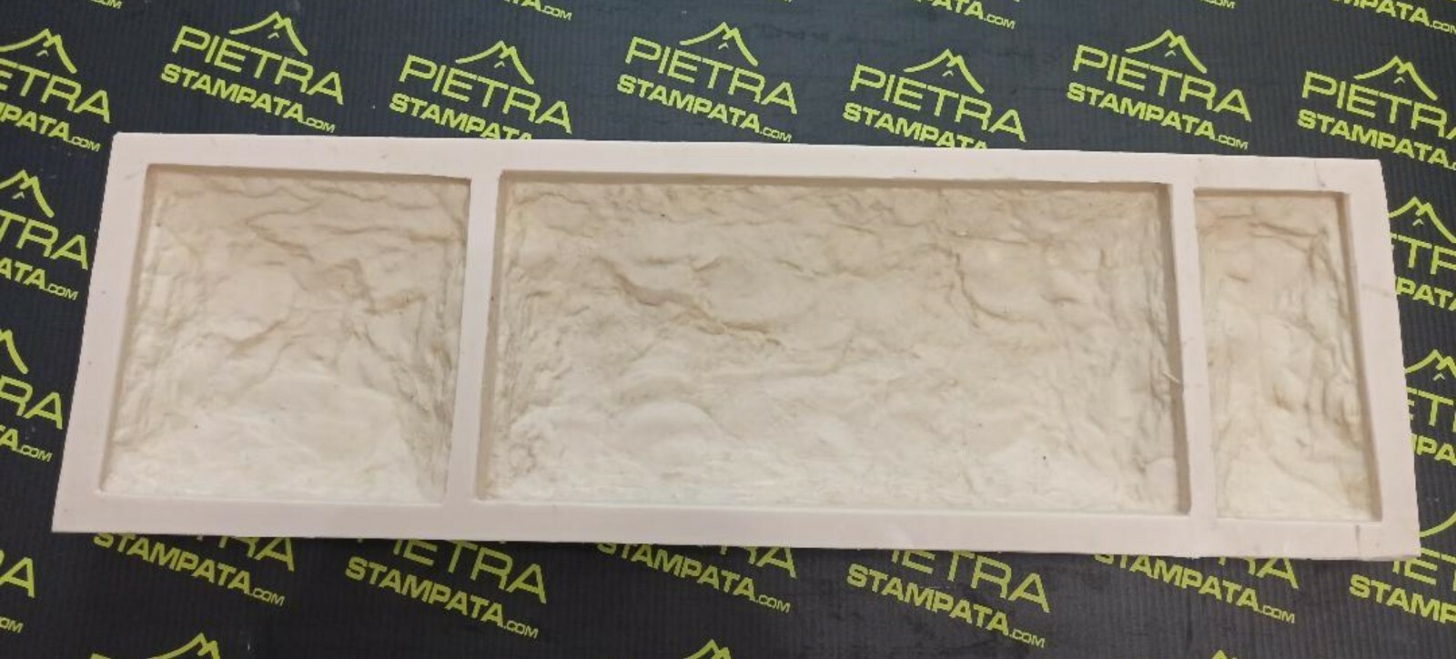 STONE VENEER RUBBER MOLD for casting gypsum concrete tiles decorative wall stone