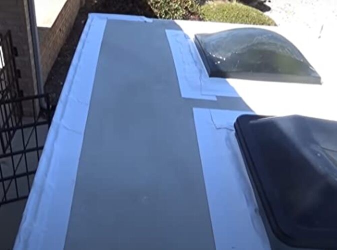RV Roof Tape, 4″ x 50′ White, RV Sealant Tape for Camper Roof Repair, Trailer