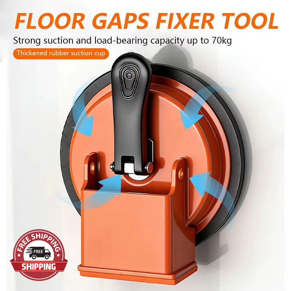 Floor Gap Fixer Tool with Suction Cup for Hardwood-Laminate and Vinyl Flooring