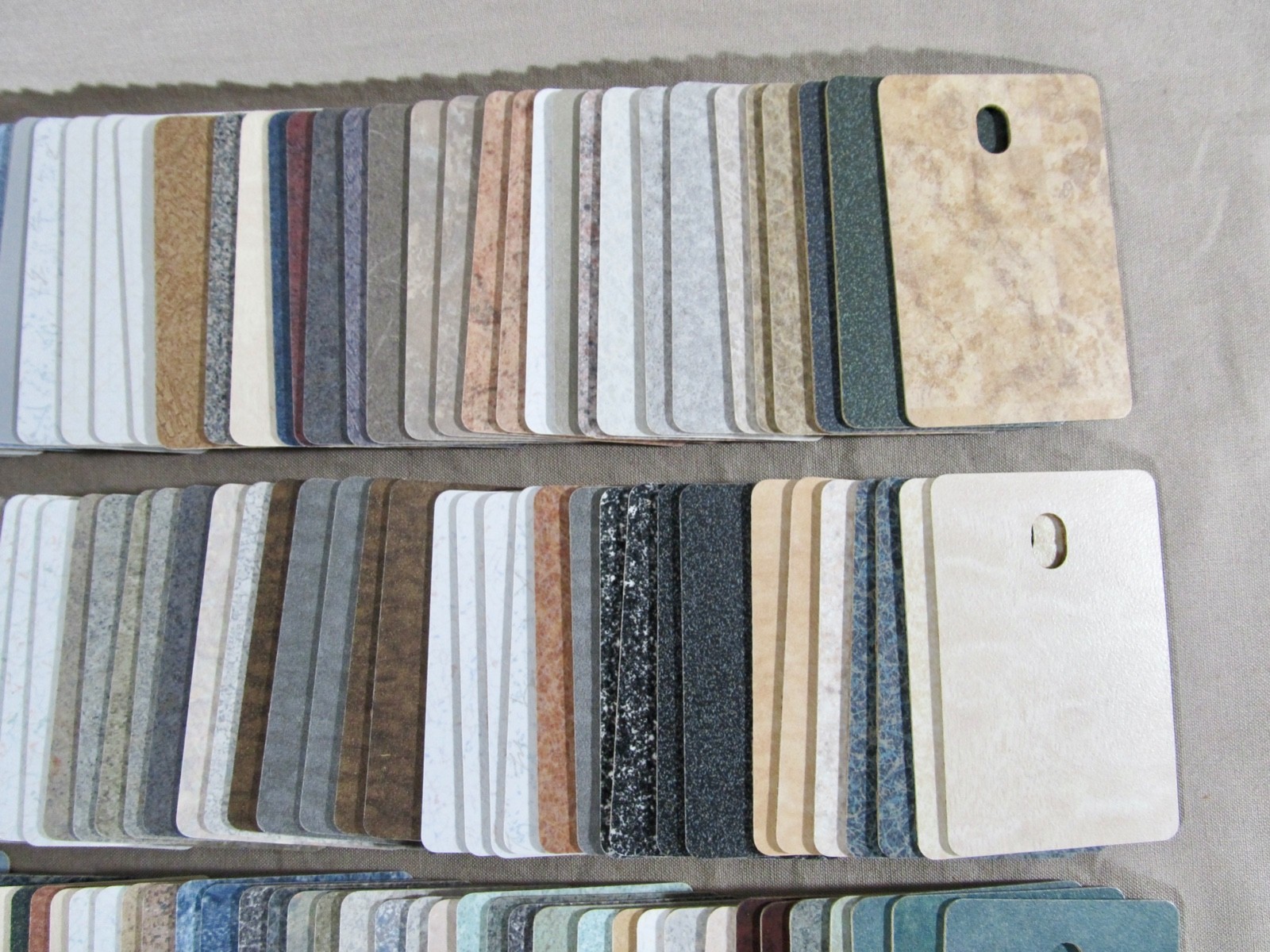 Lot of 210 Vintage Wilsonart Mixed Patterned Laminate Samples for Crafts