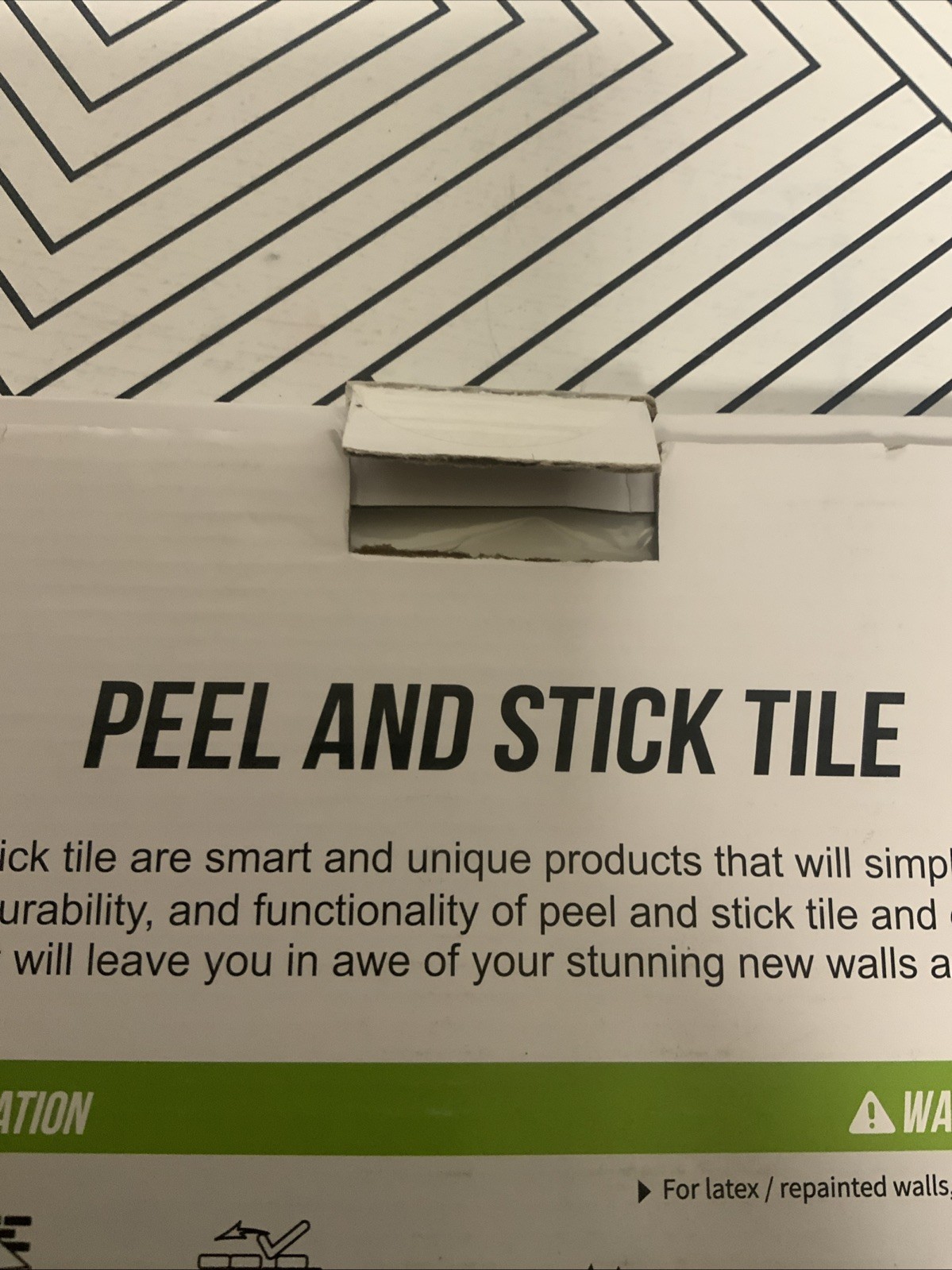 🥥 Jeedeson Peel and Stick Wall Tiles Green 2 pack🆕AS SHOWN 👇