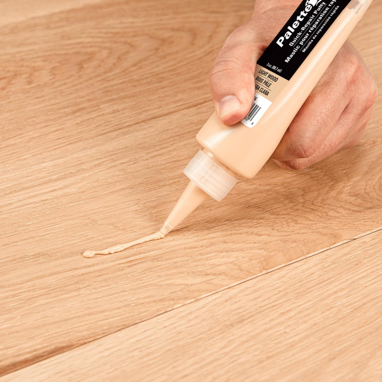 Palette Quick-Repair Putty for Wood, Laminate & Vinyl – Light Wood