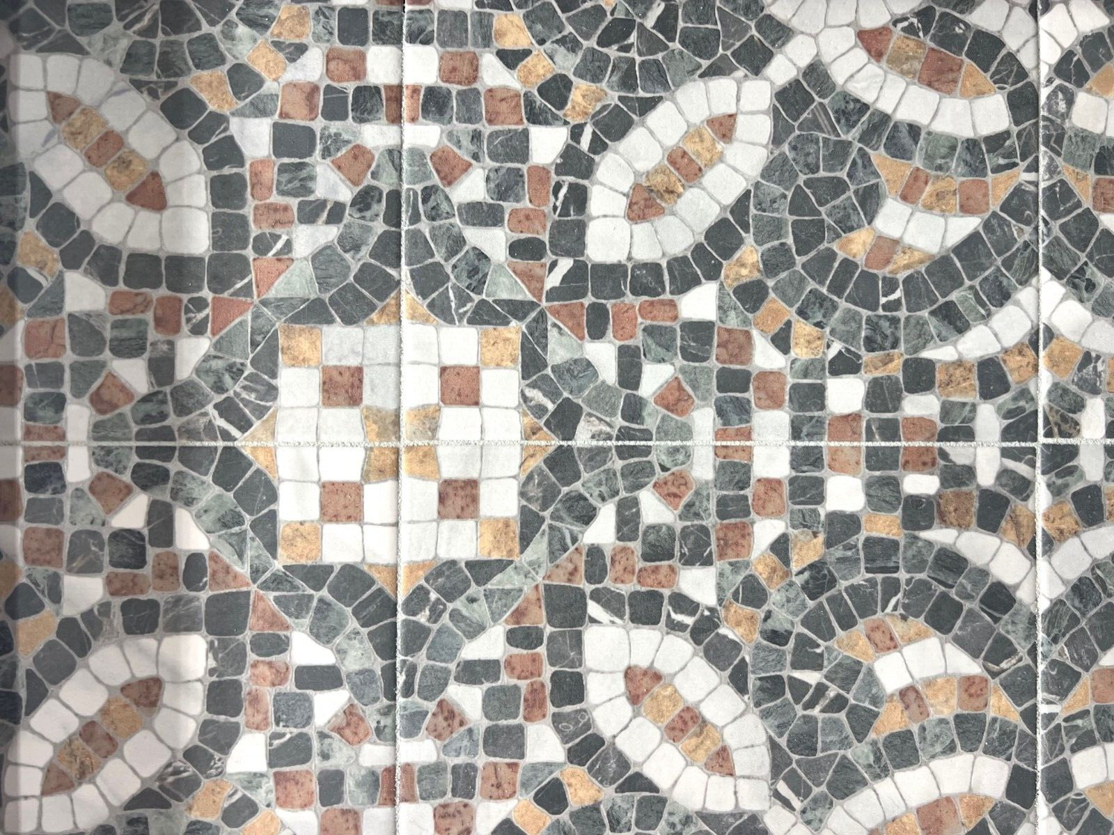 8×8 Verona Mosaic Multi Color Porcelain Patterned Floor Wall Tile (BOX OF 9)