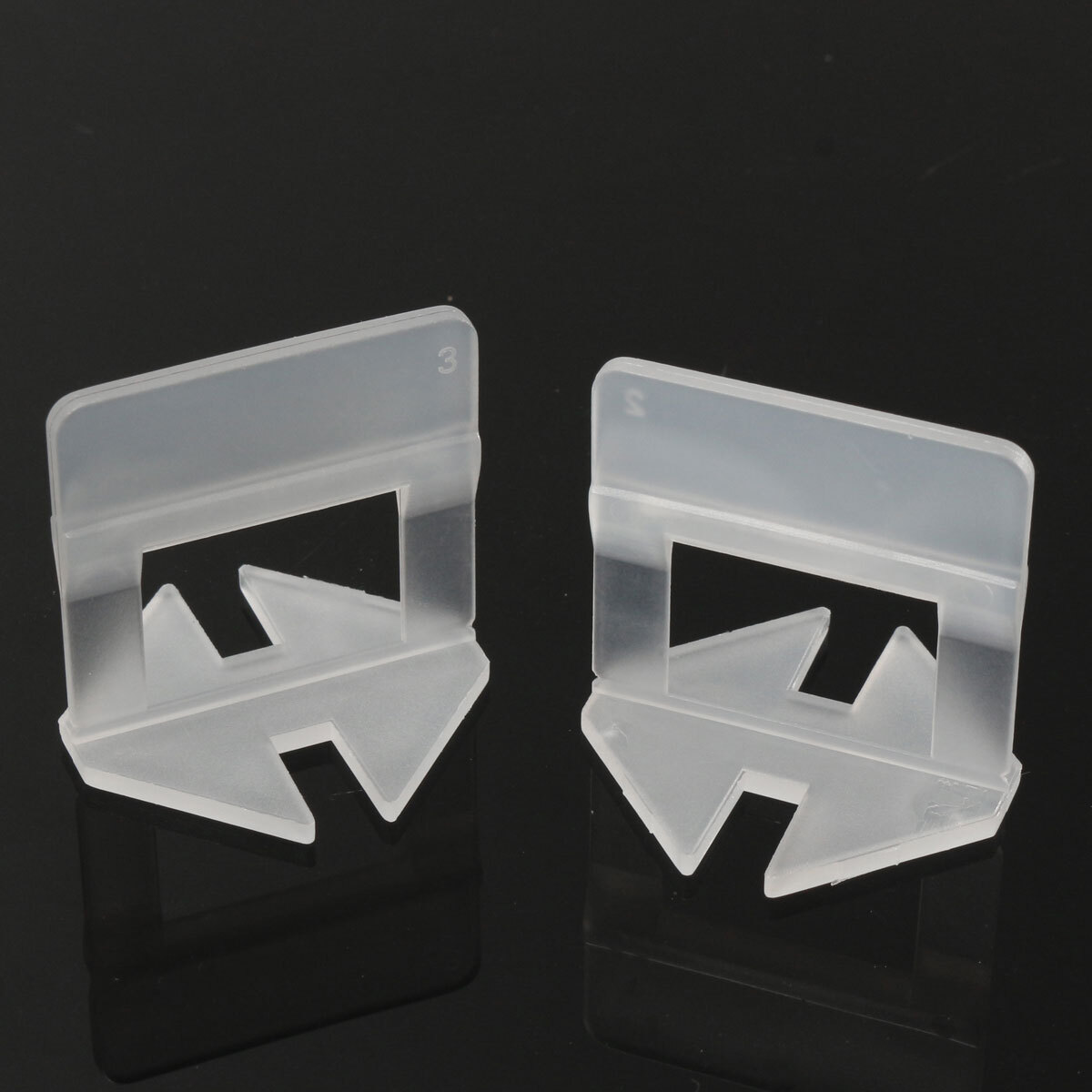 8000PCSx 1mm Clip Tile Leveling System Kit Floor Wall Tile Spacer Tiling Tool