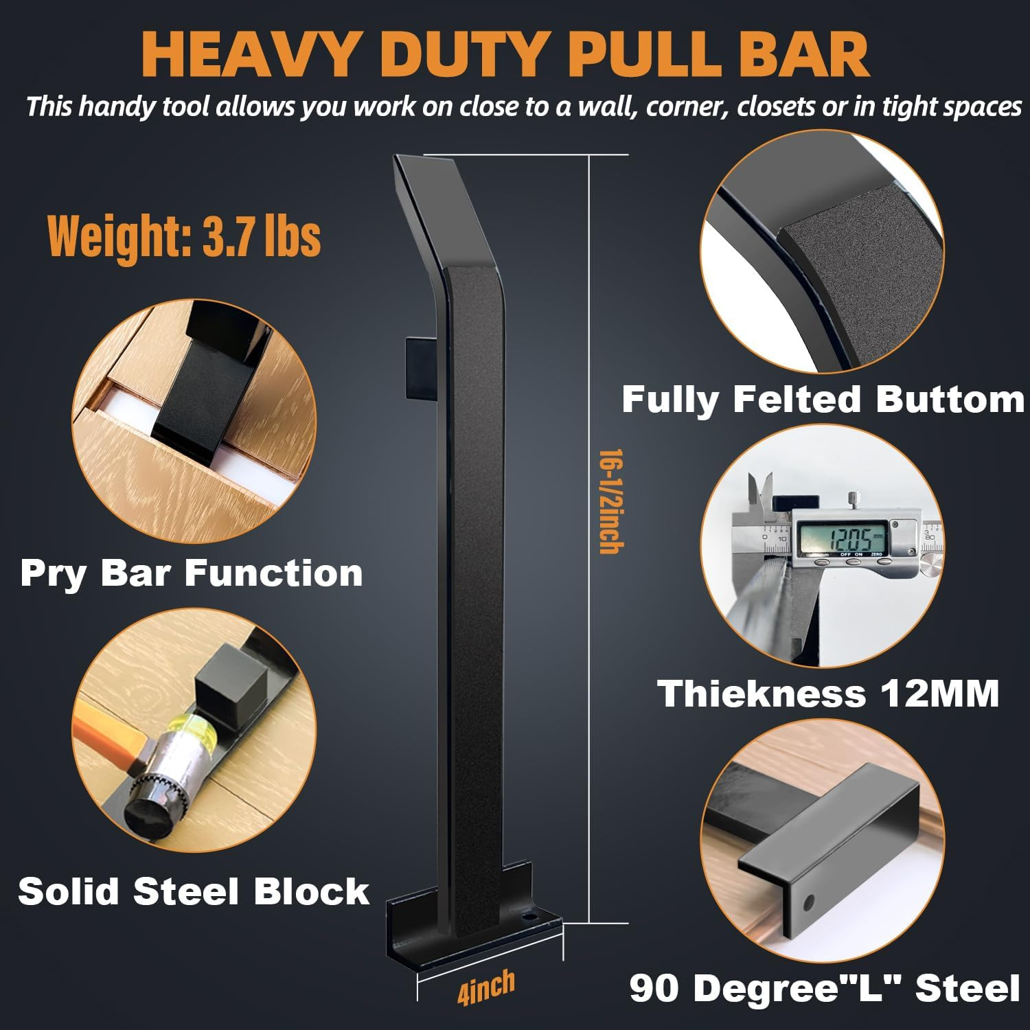 Laminate Flooring Tools,Vinyl Flooring Tools, Heavy Tapping Block, Heavy Pull Ba