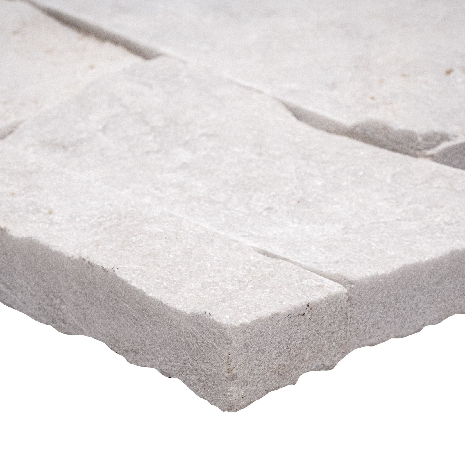 Ackland AKPLPQ9X24F-PL 9″ x 24″ Quartzite Hardscape Wall Tile – – Amber Cream