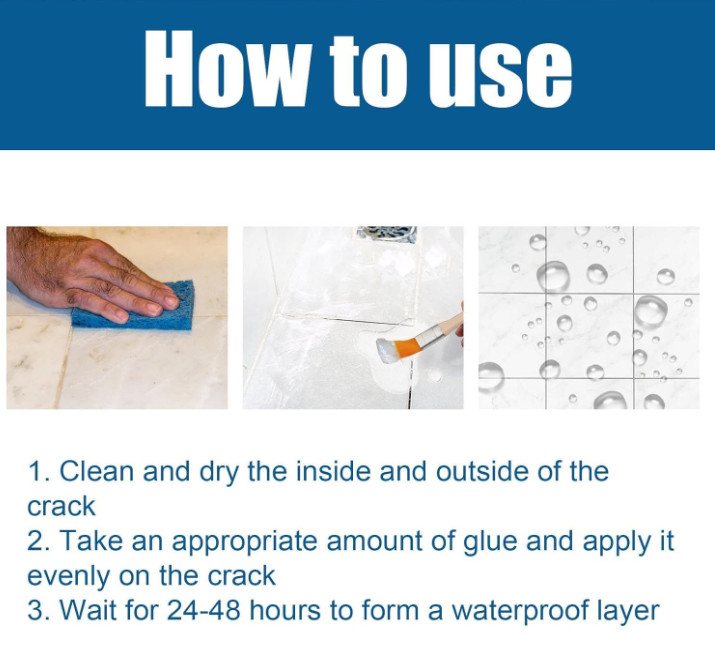 Capcut Invisible Waterproof Waterproof Agent Outdoors,G008 Transparent Glue
