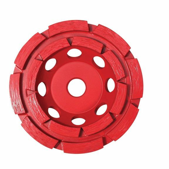 Pearl Abrasive P2 Pro-V Concrete & Masonry Cup Wheel Single/Double Row 4″/5″/7″
