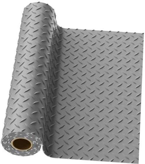 Garage Floor Mat 2.8mm Thickened PVC Roll for Under Car – 4×6 FT – Grey