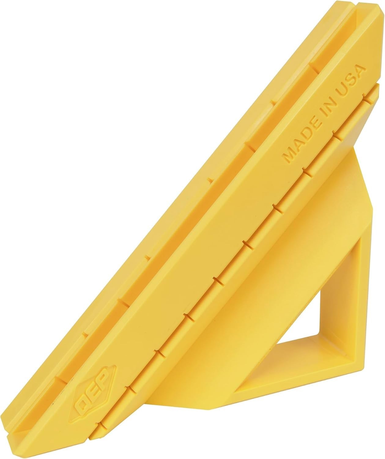 Durable TileTrim Square for Efficient Edging Cuts – Made in USA, Yellow ABS