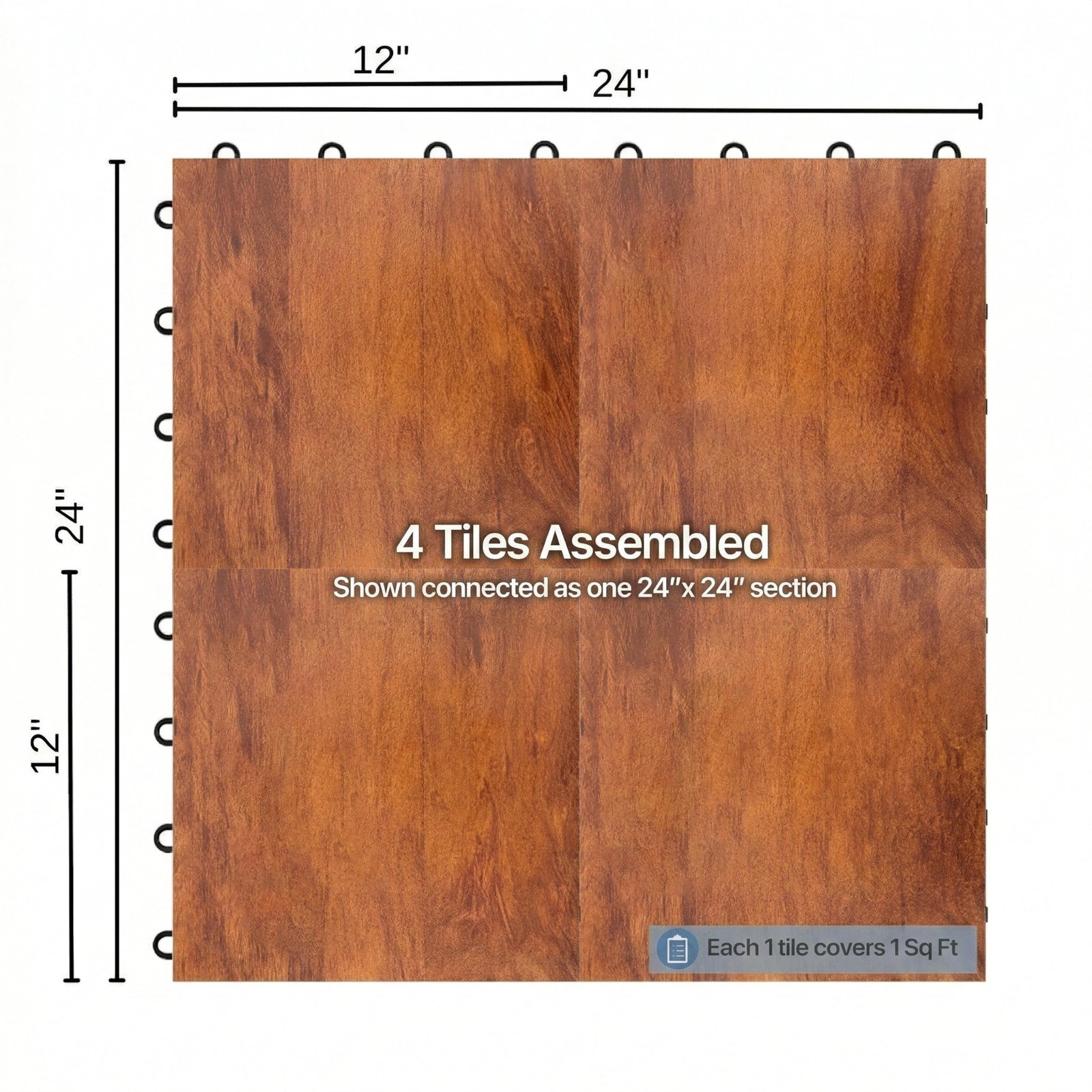 Incstores Versastep By Flooringinc 12 X 12 Inch Interlocking Dance Floor Tiles