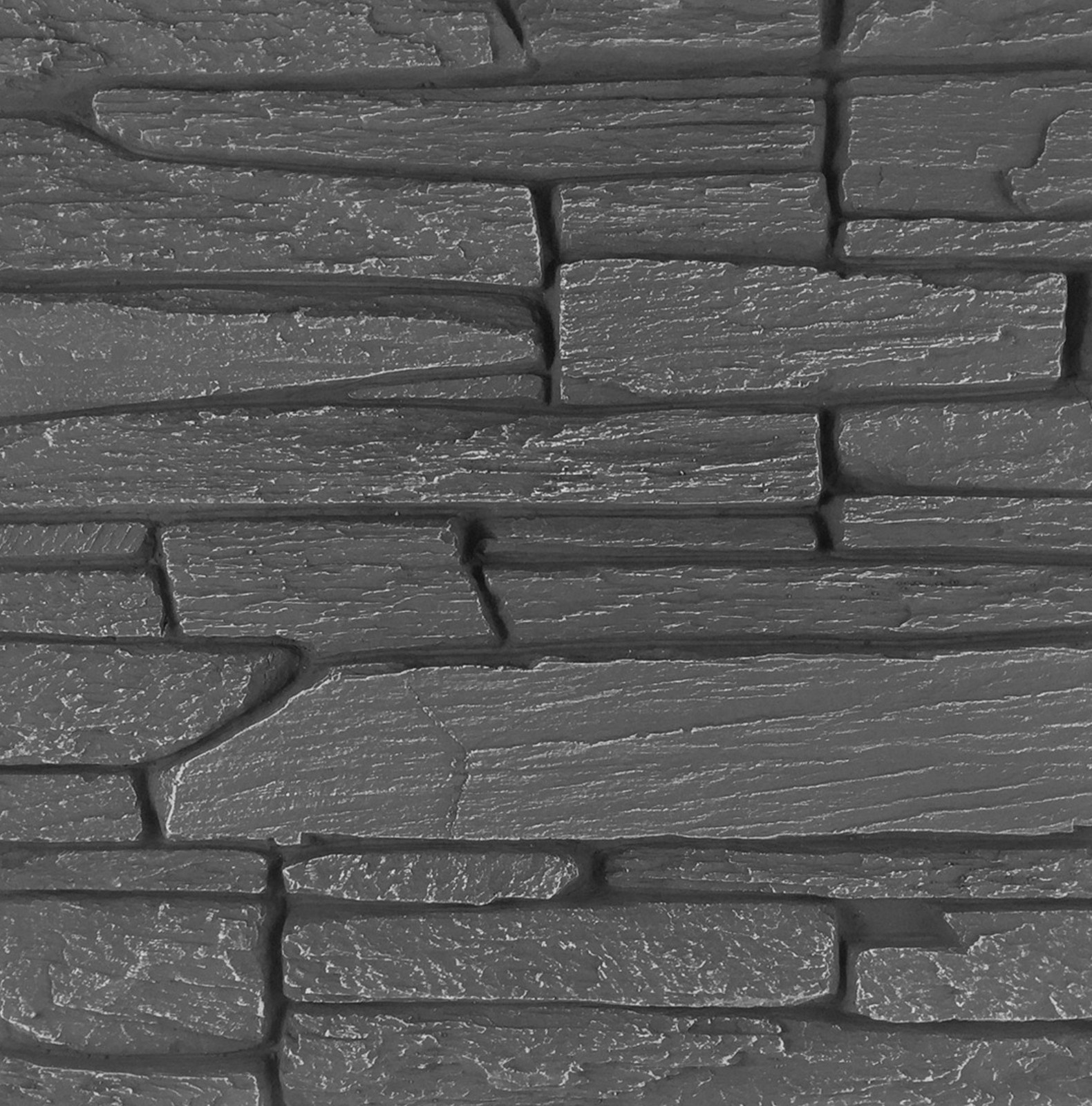 Mold Fake Stone Reconstructed Coating Chalk Cement Rubber Polyurethane