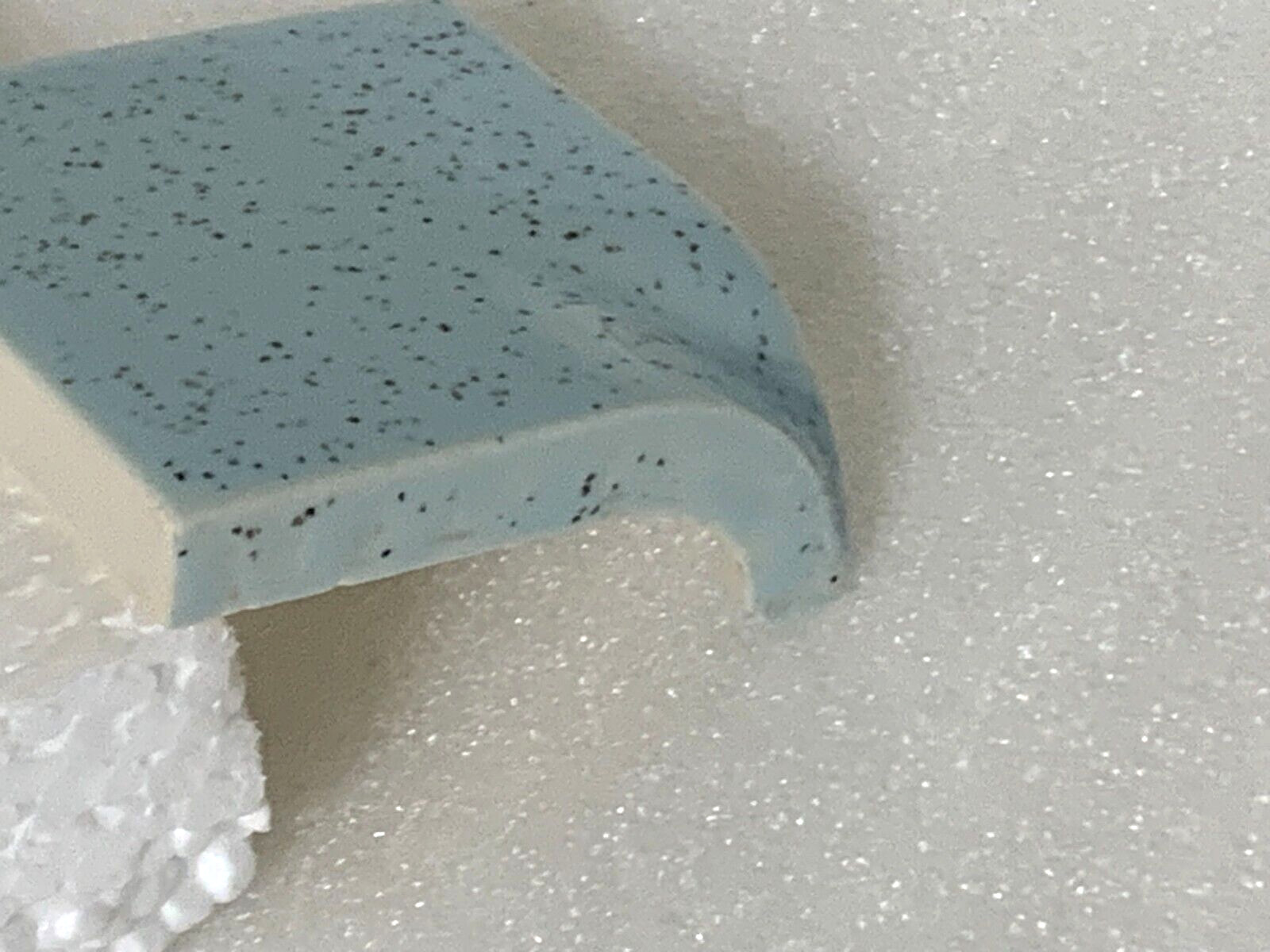 Stylon Blue Stardust 2″ X 2″ Ceramic Inside Radius Bullnose Corner Gloss