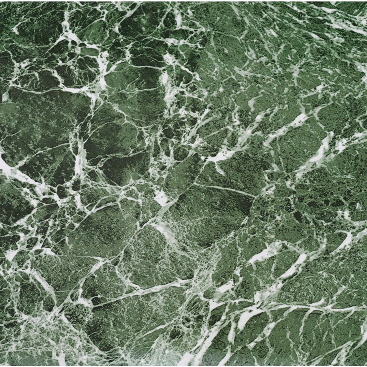 Nexus Self Adhesive Vinyl Floor Tiles, 20 Tiles – 12” X 12”, Forest Marble Pee