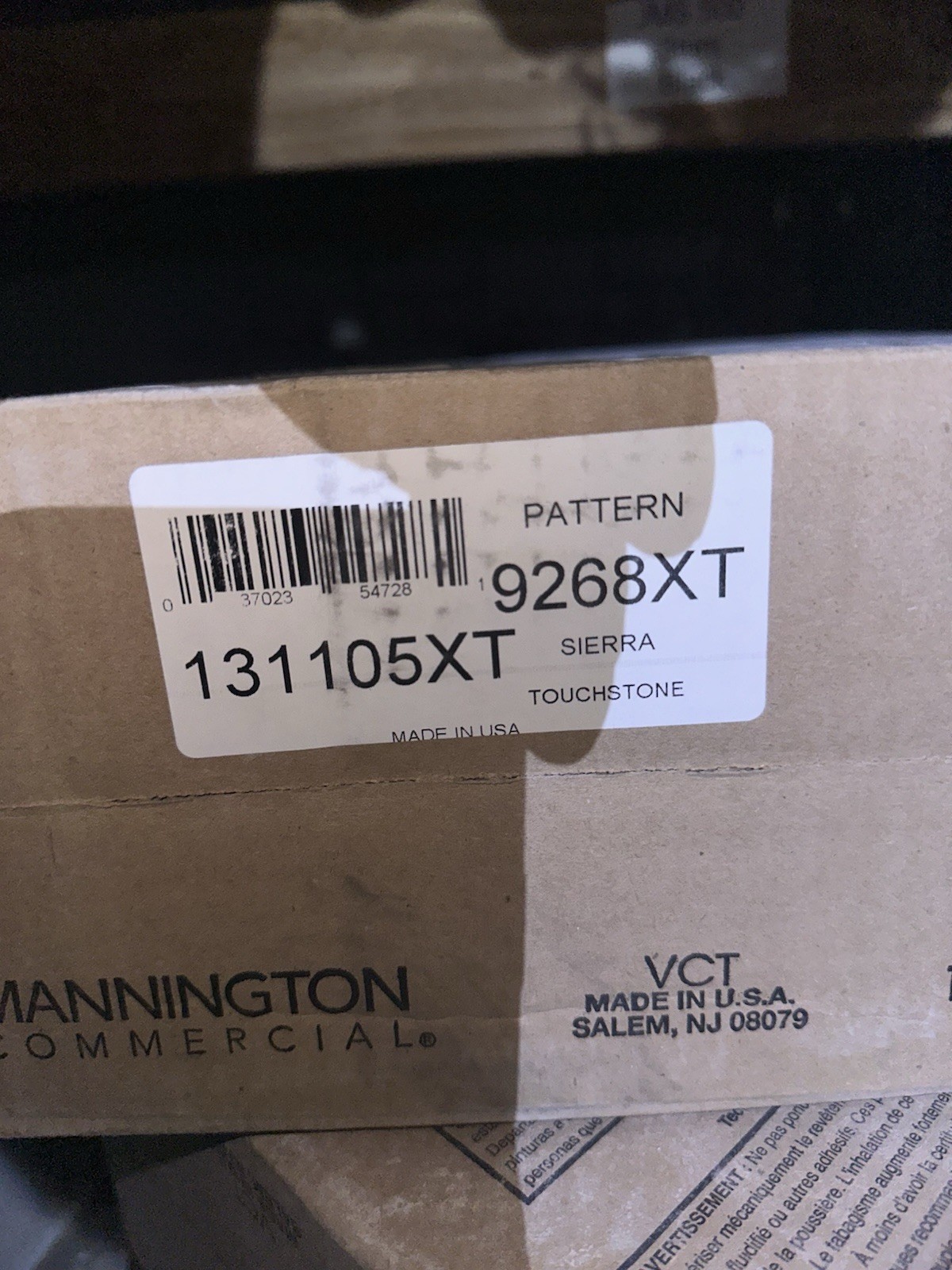 Mannington VCT Vinyl Floor Tile 12×12 Sierra Touchstone – NJ Pickup Only