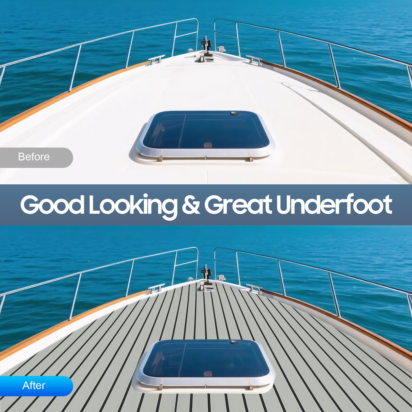 EVA Foam Boat Marine Flooring Mat Teak Decking Boat Yacht Flooring Mat Sheet NEW