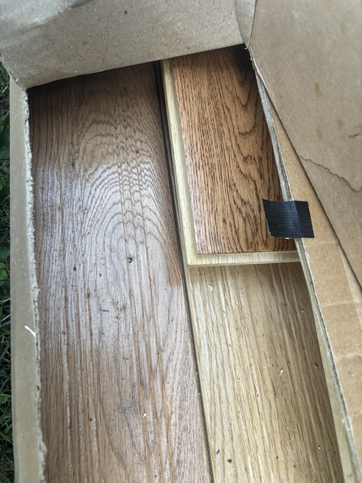 Jasper Hardwood Flooring Smooth Oak Pre finished Hardwood Flooring Approx 40sqft