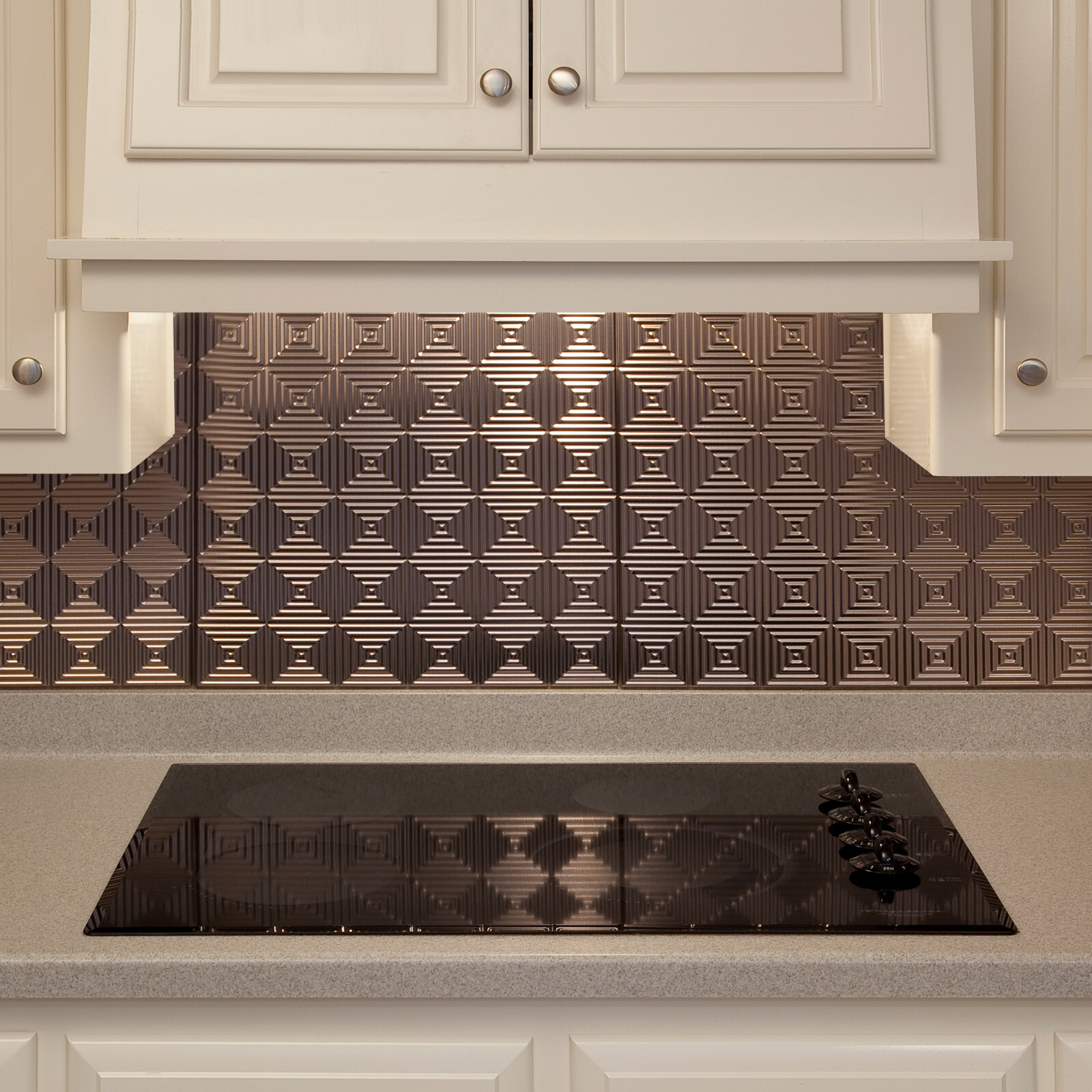 Fasade 18in x 24in Miniquattro Backsplash Panel