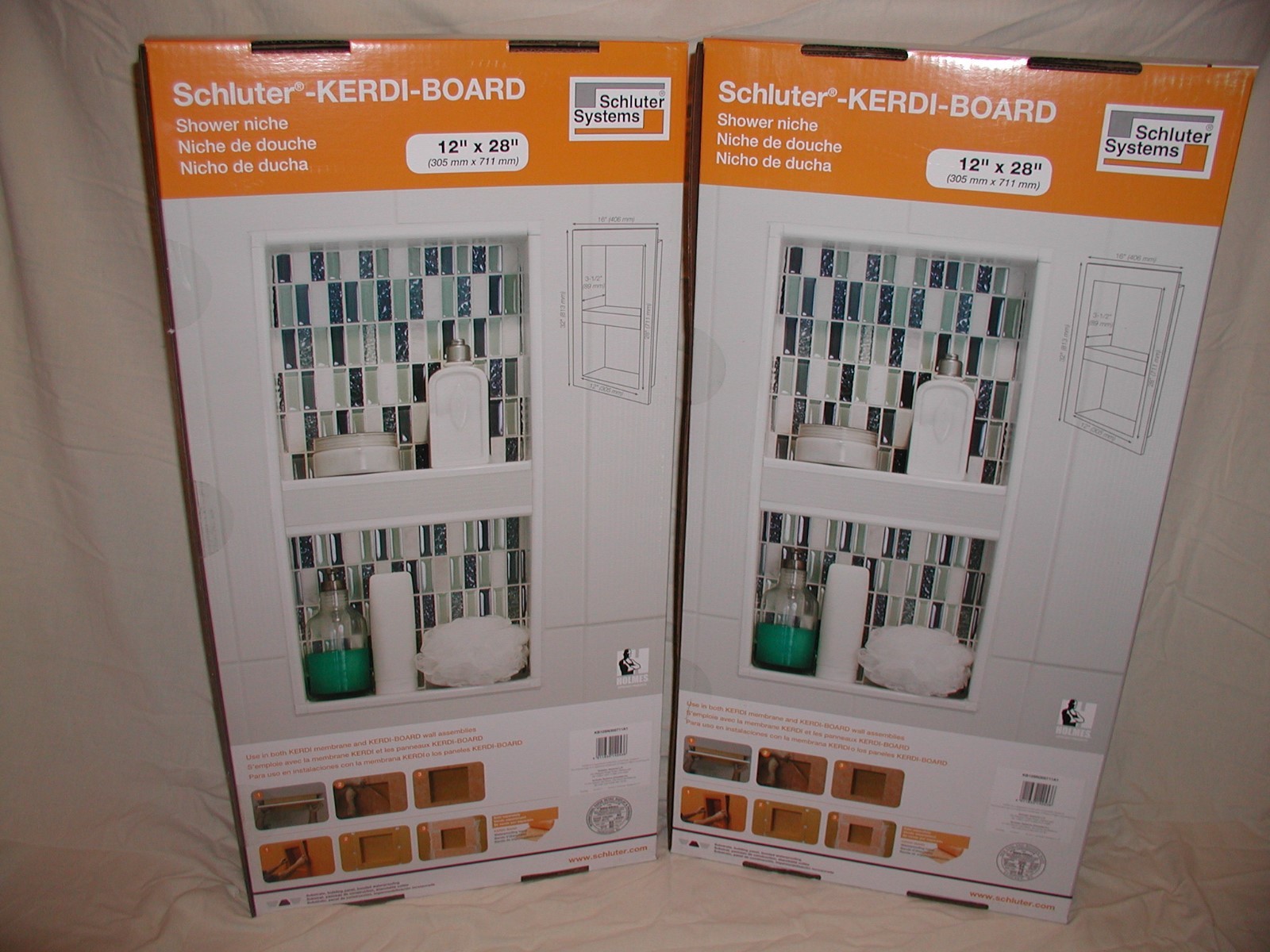 Schluter Kerdi Shower Niche ~ 4 Sizes… You Pick the Size You Want! ~