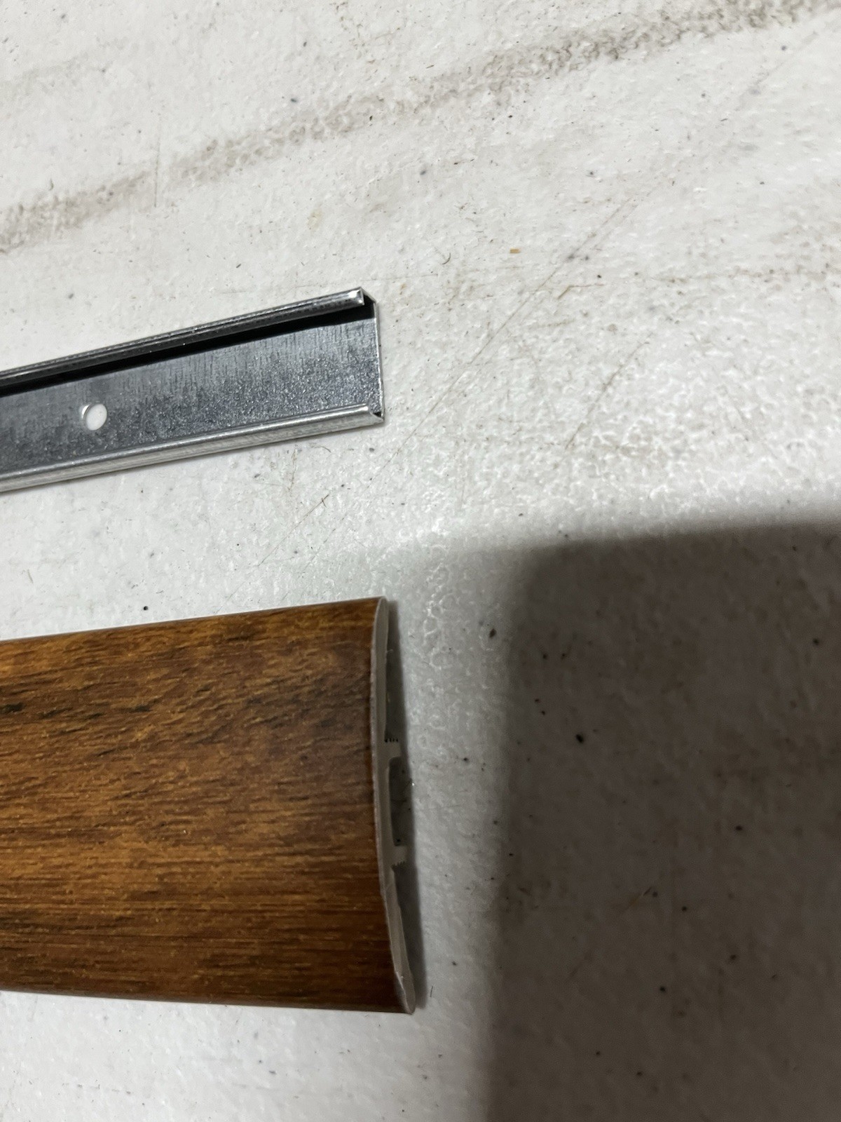 Mannington Adura Rigid Acacia Tiger’s Eye Vinyl Trim Transition T-Mold 36”