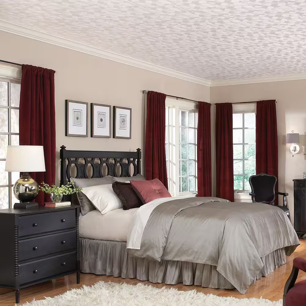 Pinehurst 1 Ft. X 1 Ft. Tongue and Groove Ceiling Tile (40 Sq. Ft. / Case)