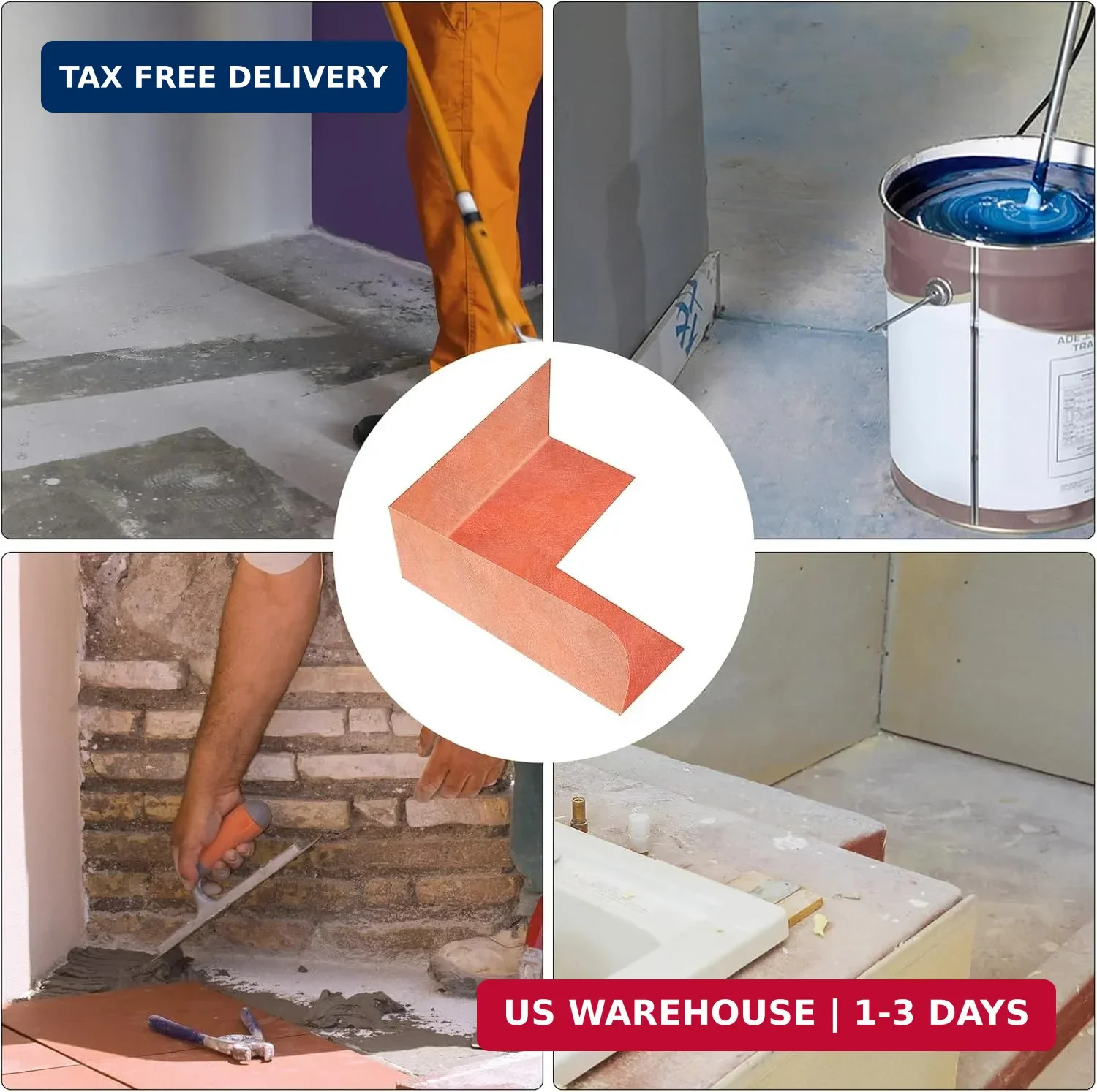 Waterproof Membrane For Shower, Waterproofing Polyethylene Seamless Membrane, In