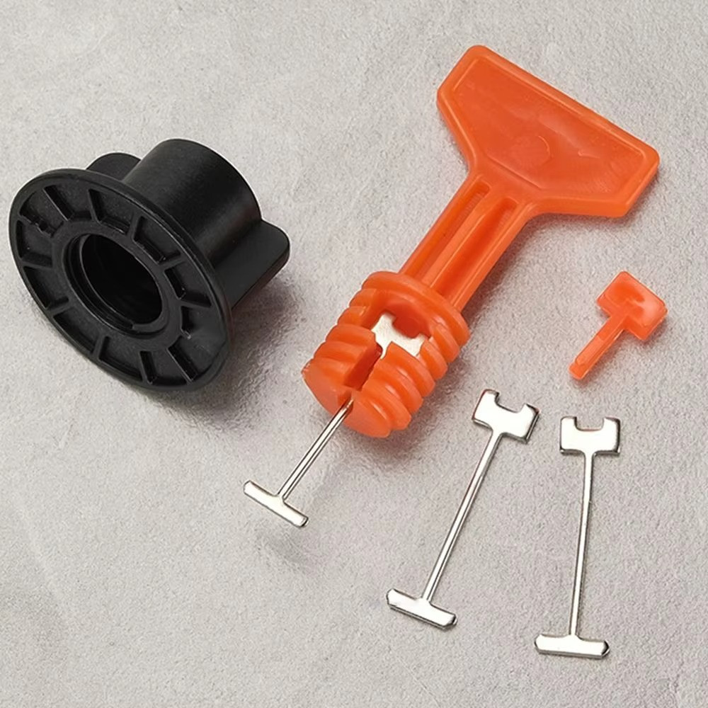 126PCS Tile Leveling System Clips Floor Spacers Reusable Ceramic Gap Tools Kit