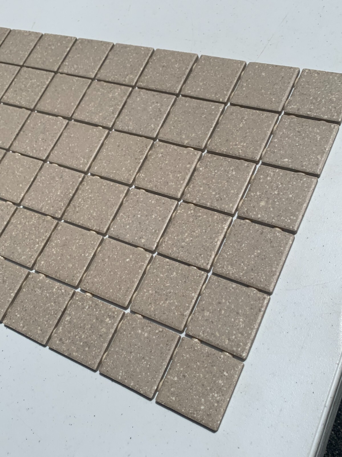 NEW Daltile Mosaic Keystone 2″ x 2″ Urban Putty Floor Tile 12″ x 24″ *120 sq ft