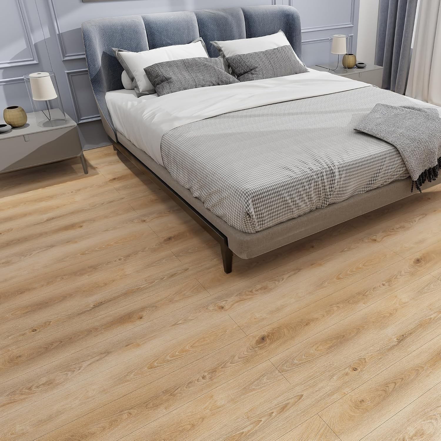 Residue-Free Vinyl Floor Tiles – Easy Installation
