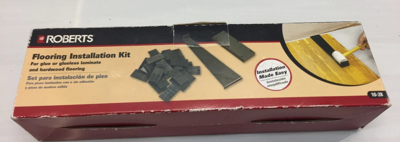 Roberts Flooring Installation Kit 10-28 for Laminate & Hardwood – 3-Piece Set
