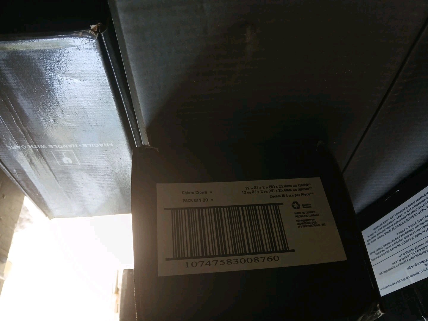 Chiaro Crown Molding 2 in. x 12 BOX OF 20