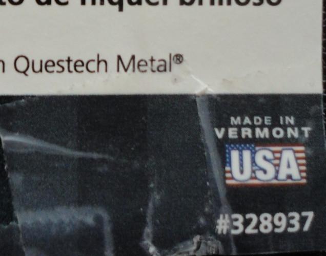 LOT 30 – Questech Premium Metal Half Round Pencil Liner Bright Nickel 1/2″ x 6″