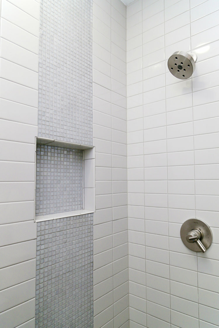 Ready to Tile Niches by Duk Liner – Recess Waterproof Shelf Shampoo Soap Shower