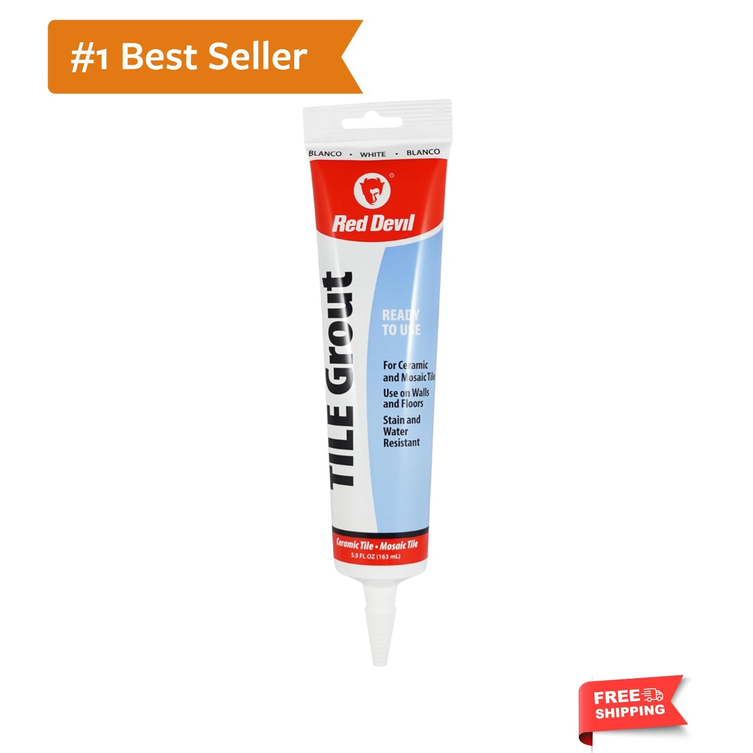 Pre-Mixed Tile Grout – Professional Quality, Excellent Adhesion, Ideal for Wa…