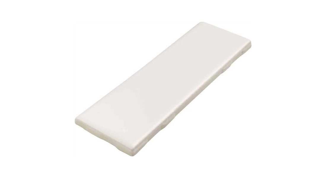 Daltile Restore Bright White 2″ x 6″ Glazed Ceramic Bullnose Trim Tile