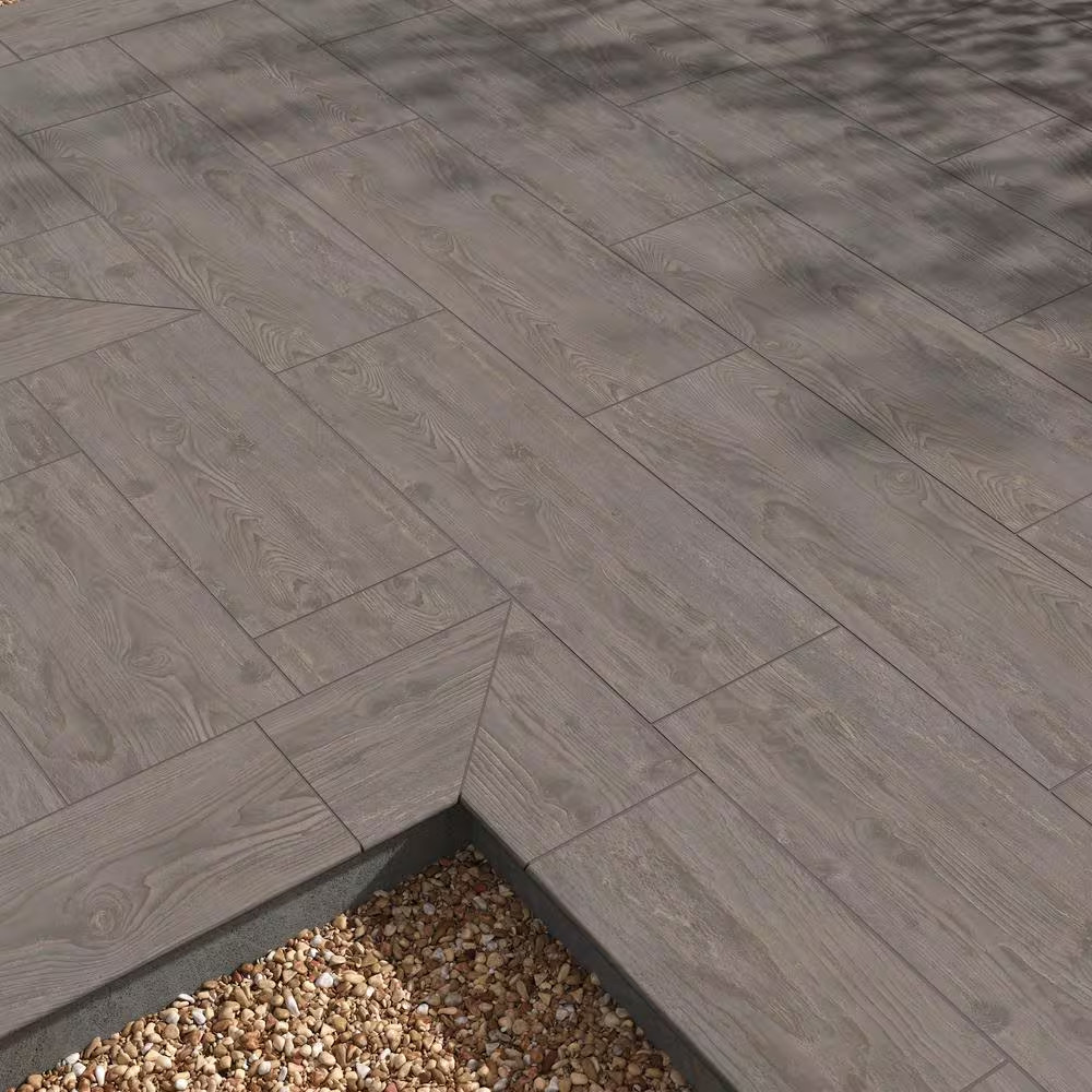 Caldera Coala 2 Cm. X 16 In. X 47 In. Matte Porcelain Wood Look Paver Tile (10.4