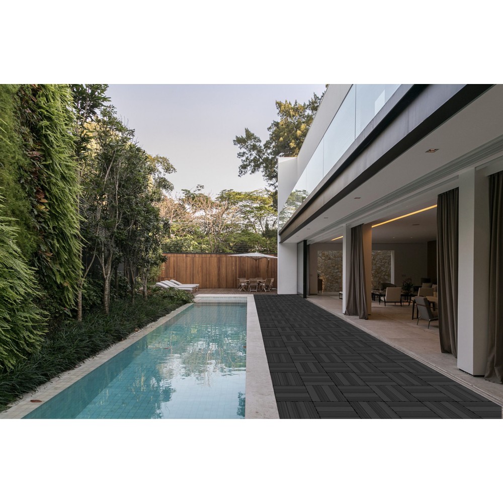 Tiles 9PCS – Waterproof Outdoor and Indoor Flooring for Patio, Balcony, Porch