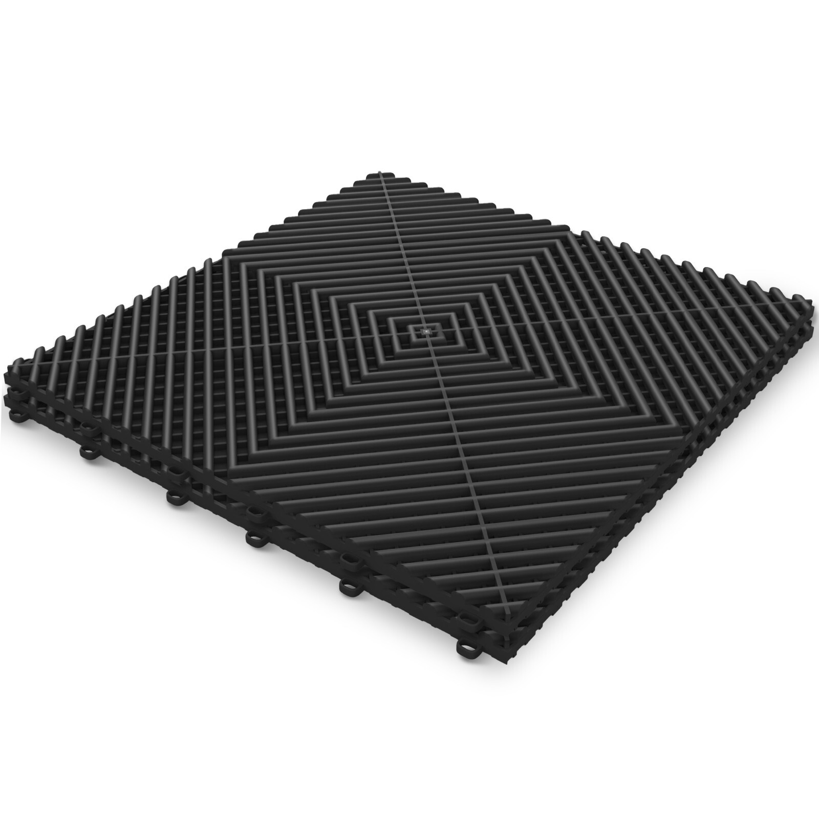 Garage Floor Tiles Interlocking 25/50 Pack Flooring Tiles 15.75×15.75″ for Patio