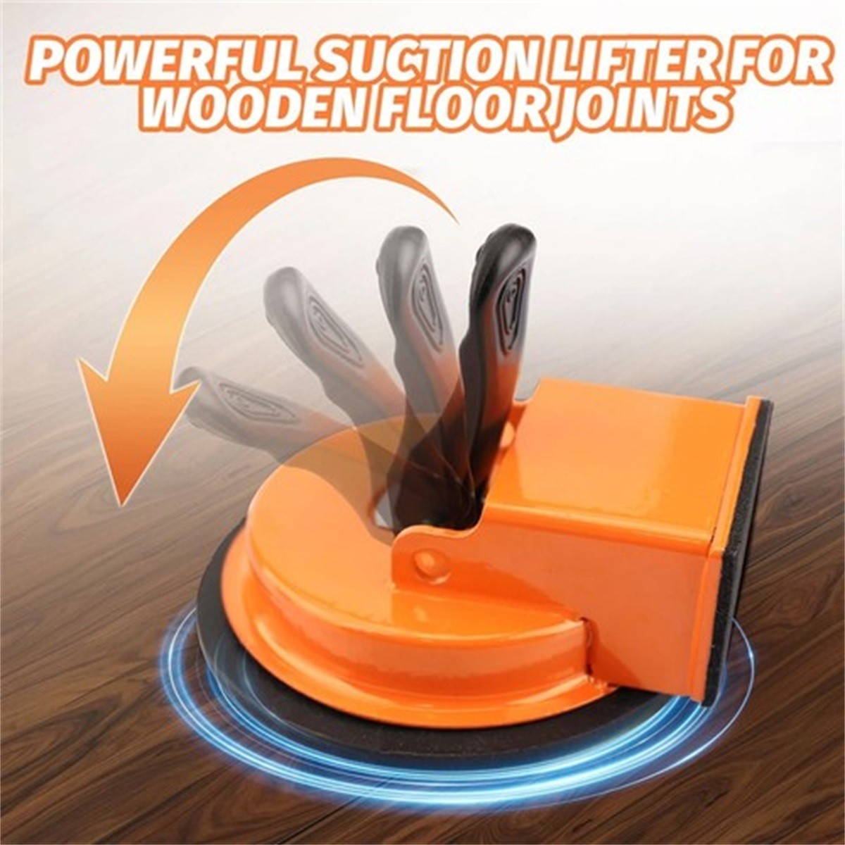 Floor Gap Fixer Strong Suction Cup Tool for Hardwood-Laminate and Vinyl Flooring