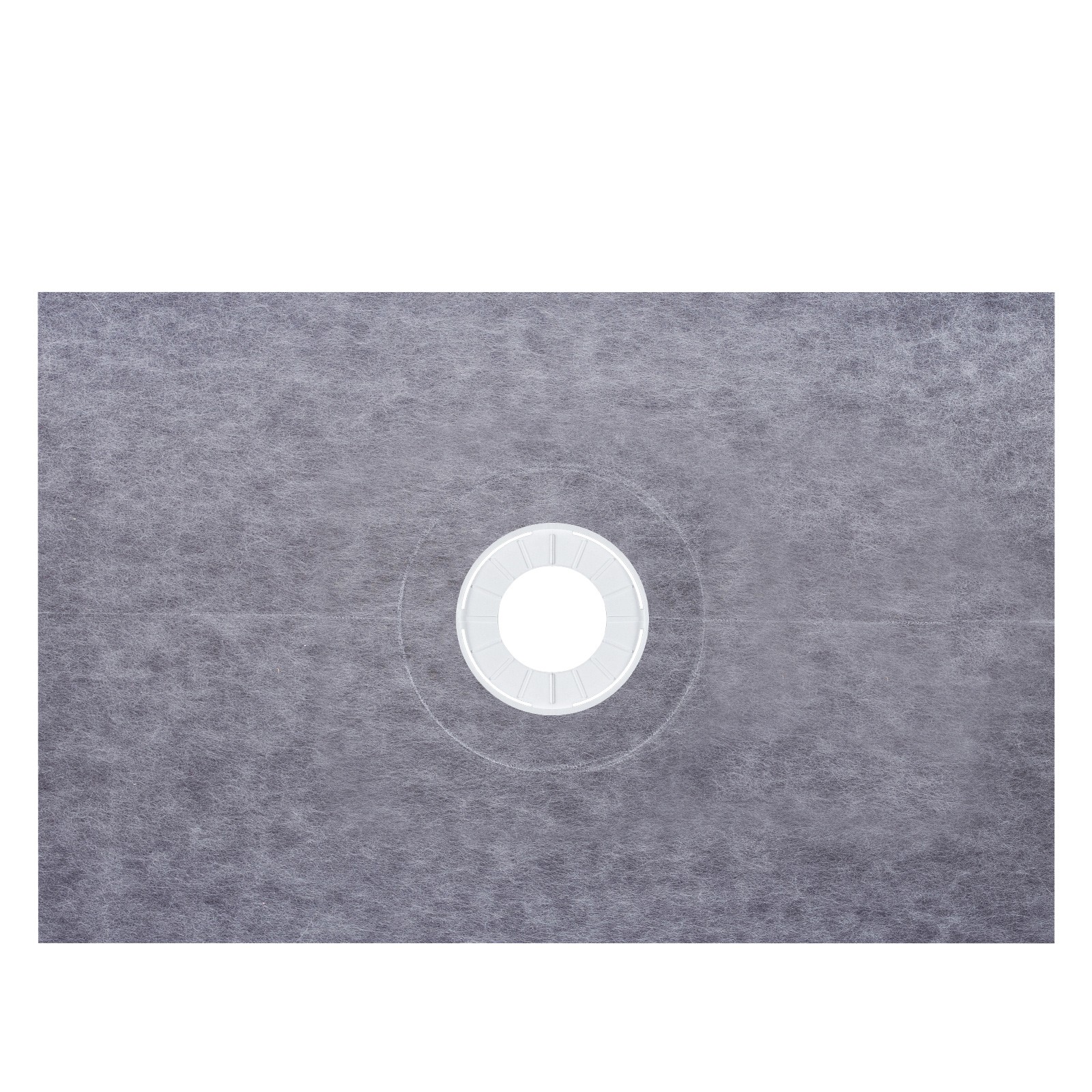VEVOR Waterproofing Shower Kit Shower Tray 48″ x 72″ with Central Drain PVC