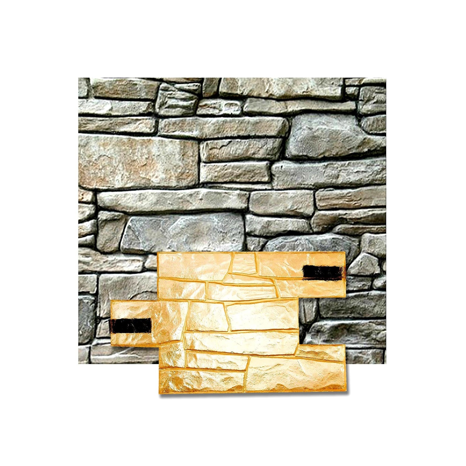 Granite Mat Stamp Texturing Skin Slate Pattern Stone Decorative Concrete Ceme…