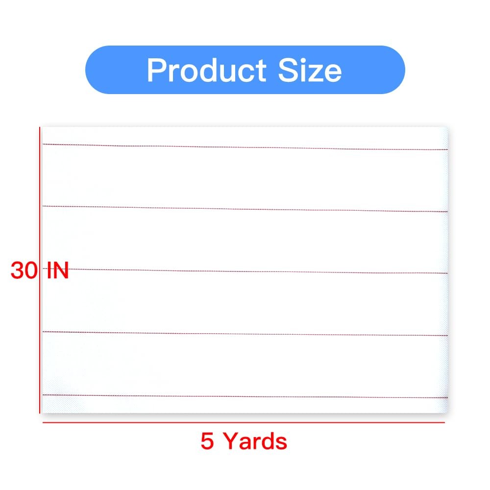 5 Yards Peel Ply, High Temperature Resistant Release Cloth, Carbon White, Red